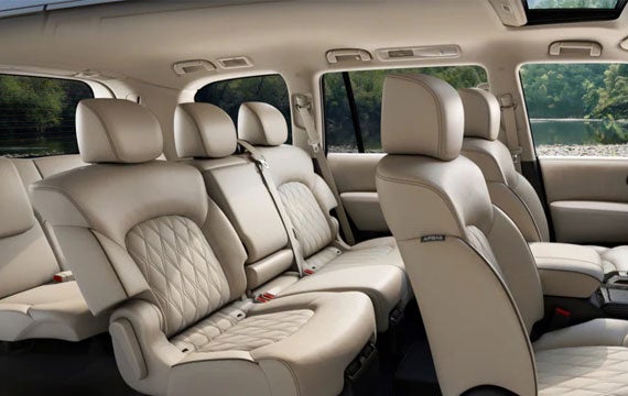 2023 Nissan Armada showing 8 seats | Friendship Nissan of Boone in Boone NC